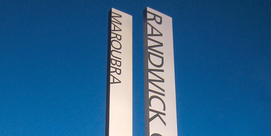 City Of Randwick Civic Signage Design