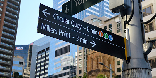 Legible Sydney Urban Wayfinding Strategy & Design